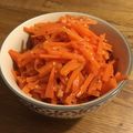 Katter's cooksnap of when they made 簡単ヘルシーにんじんナムル副菜.