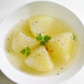 mammamiwa♪'s cooksnap of when they made 煮込むだけ✿丸ごと新玉葱2種類のスープ✿.