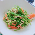 ちきちき's cooksnap of when they made ＊豆苗の白和え＊.