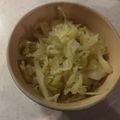 KAORU4649's cooksnap of when they made レンジでできるキャベツの浅漬けサラダ.