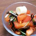 みかん2017's cooksnap of when they made ピリッとわさび味！トマトの塩昆布和え.
