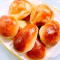 アプリコット梨音☆'s cooksnap of when they made HB使用★甘すぎないクリームパン.