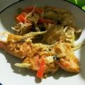 クックROQ4D8☆'s cooksnap of when they made 簡単！鮭の味噌マヨチャンチャン.