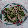 イチゴ、イチゴ。's cooksnap of when they made 水菜と豚のちょい塩炒め.