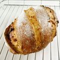mammamiwa♪'s cooksnap of when they made 胡桃とレーズンのライ麦入り食パンHB.