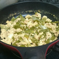 ｶﾆｺ's cooksnap of when they made 絹さやの卵とじ.