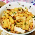 くみみん♪'s cooksnap of when they made 長いもとキノコのポン酢炒め！.