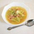 乙川日奈's cooksnap of when they made ニンニク香る、オリーブオイルのスープ.