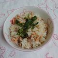 イチゴ、イチゴ。's cooksnap of when they made レモンで爽やか♪鮭と三つ葉の混ぜごはん.