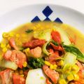 りんごのかお's cooksnap of when they made 白菜と鮭の味噌バター炒め.