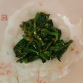 ゆず☆彡 's cooksnap of when they made ほうれん草のきな粉ごま和え.