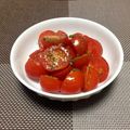 いなばっくす☆'s cooksnap of when they made 真っ赤なプチトマトのバジルソルトサラダ.