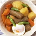 ぴろりーぬ☆'s cooksnap of when they made めんつゆで作る！すき焼き風肉じゃが.