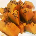 つぐみ☆'s cooksnap of when they made お塩でいただくカボチャのほうじ茶煮♪.