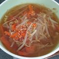 ママんま's cooksnap of when they made 簡単☆ヘルシー☆もやし春雨スープ.