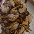 浪速のペキラブ's cooksnap of when they made しめじと鶏肉のバター醤油炒め.