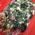 ＃Yuzu＃'s cooksnap of when they made ほうれん草とハムのマヨ卵あえ♪.