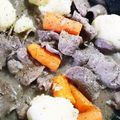 Sのママ's cooksnap of when they made 牛タンとじゃがいも人参のアヒージョ♪.