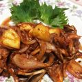 milletury's cooksnap of when they made 簡単☆舞茸ソースのポークチャップ.