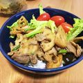 jenbo's cooksnap of when they made 豚とレンコンの甘辛炒め.