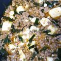 クックみみりん☆'s cooksnap of when they made 麻婆豆腐風～ぎょうざの材料で～.