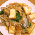 クックN4VAOO☆'s cooksnap of when they made 厚揚げと豚肉のとろ～り甘酢炒め.
