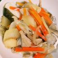 ぺたんこクマ's cooksnap of when they made 旨味たっぷり♪真鱈と野菜のホイル焼き.