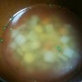 キャラメグ♪'s cooksnap of when they made コロコロ野菜の根菜スープ.