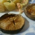 こぼく's cooksnap of when they made 秋です。大きな椎茸のバター焼き.