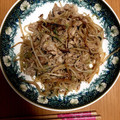 みちこ0518's cooksnap of when they made 簡単＊豚肉ともやしのポン酢炒め＊.