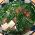 ぐりぐら0613's cooksnap of when they made 鍋簡単 ♪ニラ、なめこ、豆腐でみぞれ鍋♪.