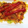 手作り★ママ's cooksnap of when they made 冬キャベツでふんわりオムレツ！.