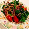 shiirao's cooksnap of when they made 豚しゃぶのわさびドレッシングあえ.