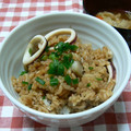 なつあつママ's cooksnap of when they made イカ飯風♪里芋とイカの炊き込みご飯.