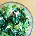 シナモシナモ's cooksnap of when they made 無限小松菜.
