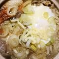 307号室's cooksnap of when they made カレーリメイク♪チーズカレー鍋焼きうどん.