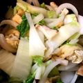 mipoko♡'s cooksnap of when they made キャベツ椎茸油揚げ炒め.