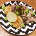 hiyo☆☆'s cooksnap of when they made 豚バラと長芋の塩麹炒め.