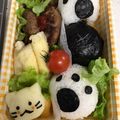 クック7ZMYWR☆'s cooksnap of when they made 大人 キャラ弁・猫でごめん弁当.