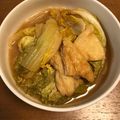 笑みs's cooksnap of when they made すごく簡単！白菜と豚バラの白味噌煮♪.