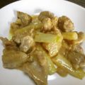 ジョングレ's cooksnap of when they made ★白ネギと鶏肉の味噌オイマヨ焼き★.