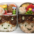 マリそる's cooksnap of when they made 幼稚園(年少)双子のお弁当14.