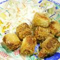 クック81NK9U☆'s cooksnap of when they made 油で揚げない♪ちくわカレーフライ.