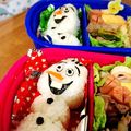 nanamam7's cooksnap of when they made ☆キャラ弁☆〜オラフ〜.