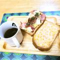 komutatata's cooksnap of when they made 惣菜パンのような★ごちそうトースト.