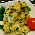Akosua's cooksnap of when they made ポテサラ。（カレーマヨ味）.