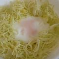 毎日しょっぱい亭's cooksnap of when they made レンジでチン！卵とキャベツでココット風.