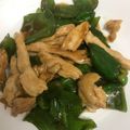 まゆまルイ's cooksnap of when they made ピーマンと鶏胸肉の簡単☆オイスター炒め.