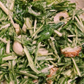 ゆいったろ's cooksnap of when they made 水菜とちくわ☆簡単で美味しいサラダ.
