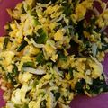 ユニコ０４１４'s cooksnap of when they made 1歳児ご飯★栄養たっぷり卵焼き.